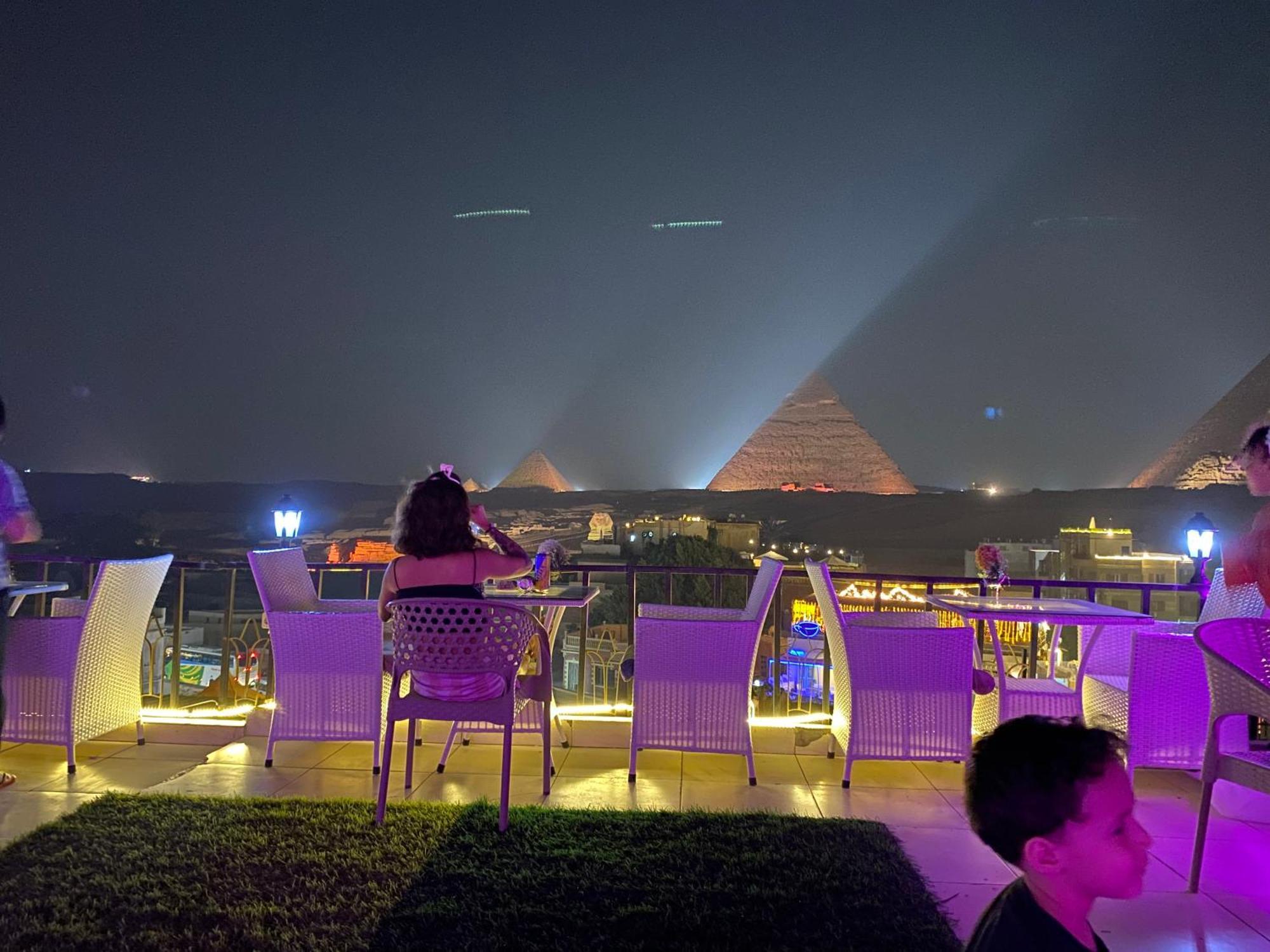 Golden Pyramids Inn Kafret el-Gabal Dış mekan fotoğraf