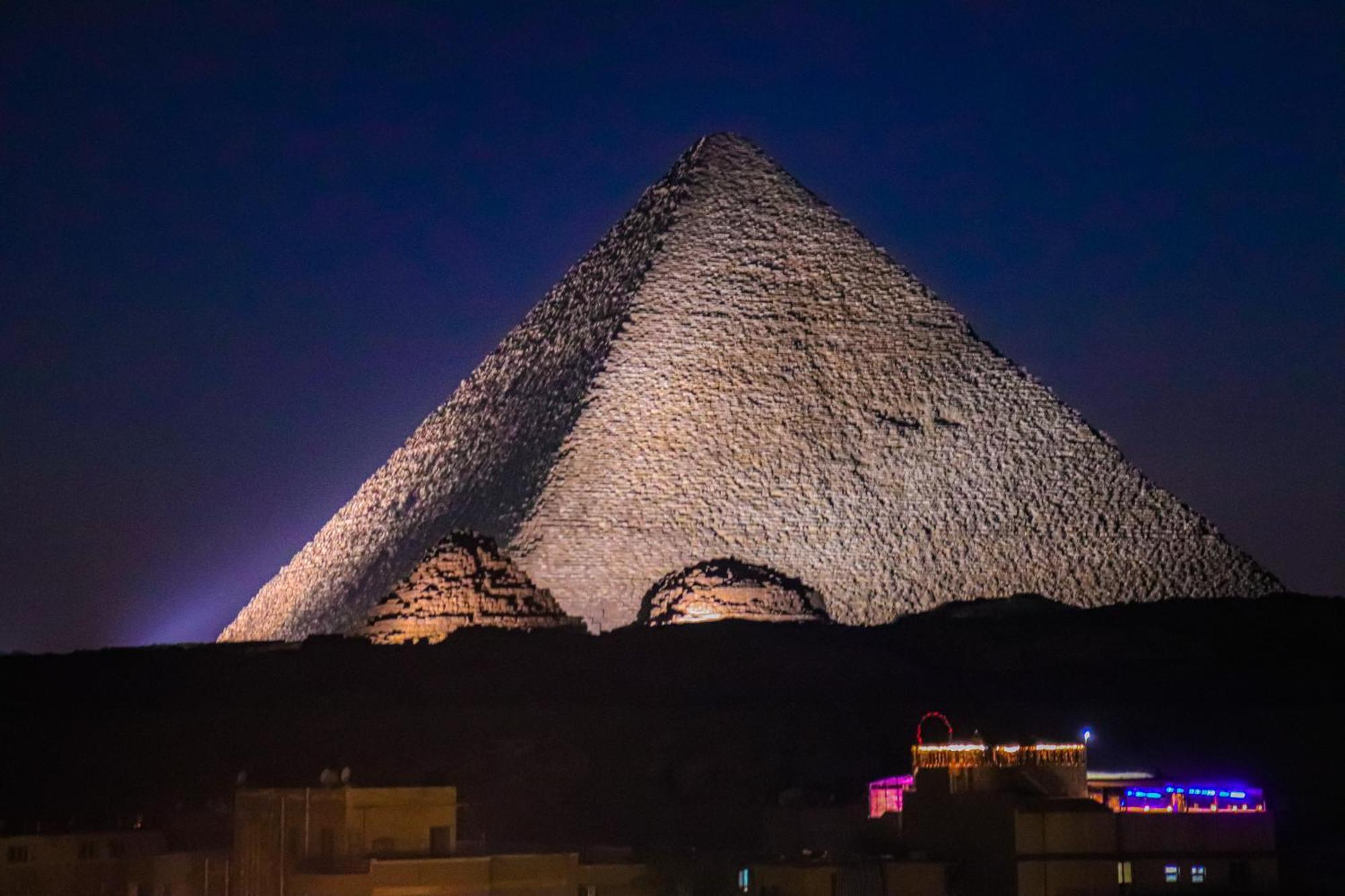 Golden Pyramids Inn Kafret el-Gabal Dış mekan fotoğraf